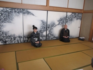 茂春山 宝成寺 襖絵公開